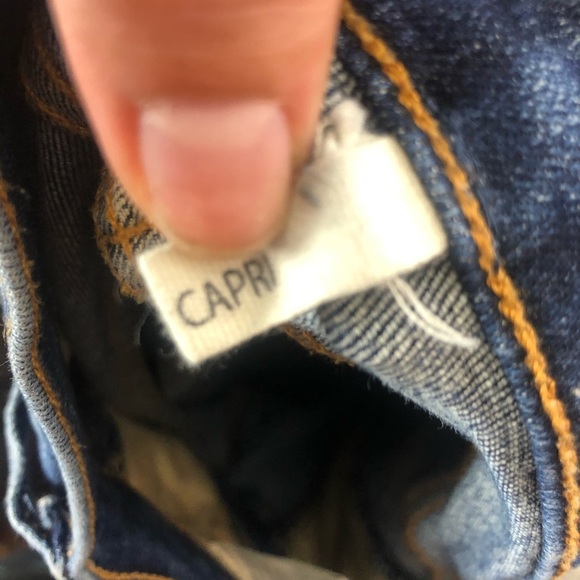 Rag & Bone Revolve Capri Dark Wash Skinny Jeans 27 - Picture 7 of 7